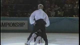 Torvill amp Dean GBR  1985 World Professional Figure Skating Championships Technical Dance [upl. by Nnylyt]