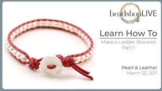 How to Make a Ladder Bracelet Part 1 of 2 [upl. by Farny]