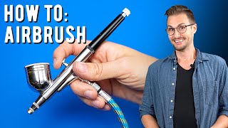 How to Airbrush for Beginners [upl. by Ahsila]