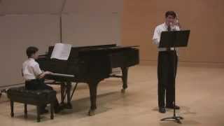 Sonata No 1 I amp II John Ernest Galliard  Trombone Solo with Piano [upl. by Savill657]