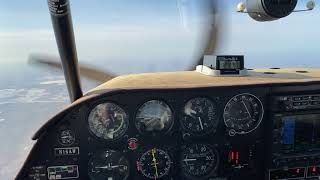 Bellanca Super Viking Cockpit in Flight [upl. by Eatnuahs]