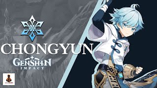 Chongyun  Frozen Ardor  Character Demo  Genshin Impact [upl. by Nannah271]