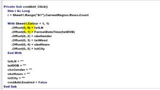 Control Data Entry in Excel with a UserForm [upl. by Corrie]