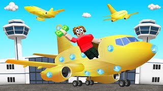 Airport Tycoon Roblox Full Gameplay Live [upl. by Sirrom]