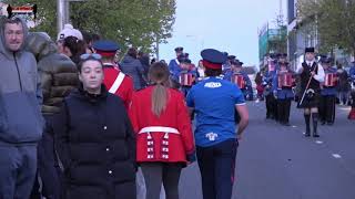 Ardarragh Accordion Band  Upper Bann Fusiliers Flute Band Parade 2024 [upl. by Tymothy831]