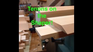 Tenon Tooling for the Shaper or Spindle Moulder  Short Tenons [upl. by Aikrahs]