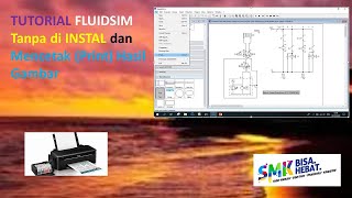 TUTORIAL FLUIDSIM Tanpa di INSTAL dan Mencetak Print Hasil Gambar [upl. by Nahij927]