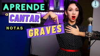 Como Cantar Notas Graves  Ejercicios  Vocal Fry quotClases de cantoquot [upl. by Llerrut]