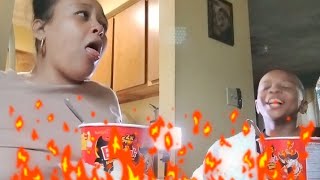 2x spicy noodle challenge GONE WRONG with littlecub🔥🥵🚒 WATCH TIL END😱 [upl. by Sung]