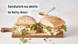 Sandwich au pesto  recette de Betty Bossi avec Barilla [upl. by Sello]