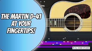 Ample Guitar M by Ample Sound Review Martin D41 Acoustic Guitar Virtual Instrument [upl. by Einnod]