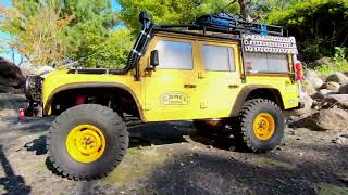 Scale RC Land Rover Defender D110 [upl. by Joli]