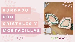 💎Joyería Textil Artesanal Aros Únicos  Tutorial paso a paso Parte 13 [upl. by Nilved436]