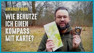 Wie benutze ich einen Kompass mit Karte AnfängerGuide [upl. by Adis]