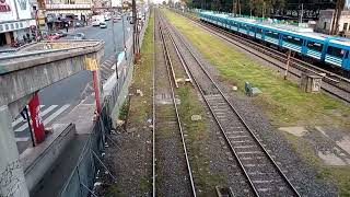 Ferrocarril Sarmiento desde Once Liniers Haedo Castelar Merlo Moreno Luján Mercedes [upl. by Jeunesse]