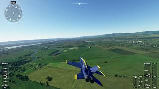 Microsoft Flight Simulator 2020  New F18 Freeware Aircraft [upl. by Suelo221]