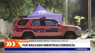 Hombre perdió la vida tras recibir múltiples disparos mientras conducía su vehículo en Los Andes [upl. by Bonaparte573]