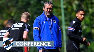 SampdoriaGenoa la conferenza di Giampaolo [upl. by Ellednahs821]