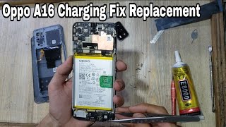 OPPO A16 Charging Flex Replacement  EASY TIPS [upl. by Wiatt]