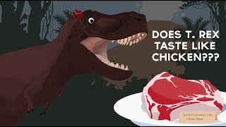 What would T rex meat really TASTE like [upl. by Mulligan693]