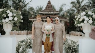 The Wedding of Alasdair amp Tsaniya  Plenilunio Bali [upl. by Pallaten523]