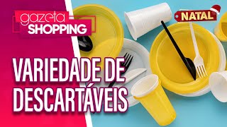 Variedade de descartáveis  Buypack  Gazeta Shopping Natal [upl. by Halfdan]