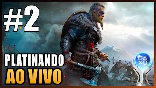 Assassins Creed Valhalla  Rygjafylke  Platinando ao Vivo  Parte 2 [upl. by Aettam]