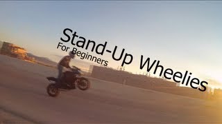 How To StandUp Wheelies for Beginners [upl. by Ernald]