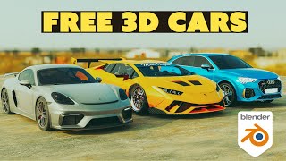 Download FREE 3D car models  Tutorial [upl. by Nemajneb]