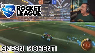 Mudja Cale i Sane smesni momenti u Rocket Leagueu [upl. by Olzsal]