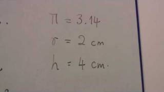 Math Calculations amp Conversions  Figuring Volume in a Cylinder [upl. by Henebry]