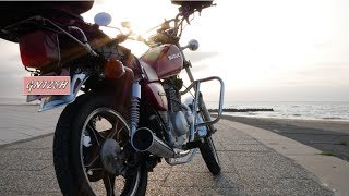 愛車をバイク屋にディスられた翌週、私はこう行動した・ω・´ motovlog【GN125＠SUZUKI】 [upl. by Ardnekal546]