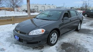 2009 Chevrolet Impala LT Start up Walkaround and Vehicle Tour [upl. by Eisej]