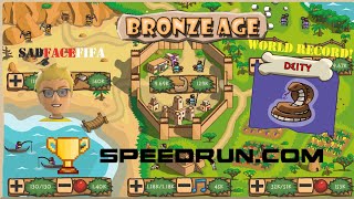 Pre Civilization Bronze Age Deity Any Speedrun WR [upl. by Yahsan]