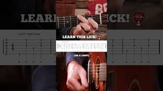 Learn a NEW guitar lick guitar guitarlesson [upl. by Gwenore]