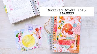 Daphne’s Diary 2023 Planner and How I’m Using It [upl. by Cirderf252]