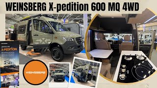 WEINSBERG Xpedition 600 MQ 4WD [upl. by Rehpotirhc68]