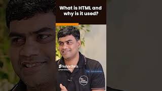 What is HTML amp Its Uses  Java Interview Question  IT Training Classes Pune  shorts kiransir [upl. by Aniz]