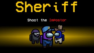 I SHOT ZMDE playing Among Us Sheriff mod [upl. by Caddric730]