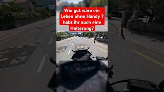 Gefahr durch handy 😰😨 motorrad motovlog gopro [upl. by Reiner72]