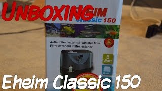 Unboxing  Eheim Classic 150 [upl. by Nurse531]