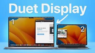 Duet Display  Second display and remote access software [upl. by Mart]