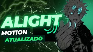 ALIGHT MOTION NOVA VERSÃO REVIEW ATUALIZADO 2024 🇧🇷⚡ [upl. by Min]