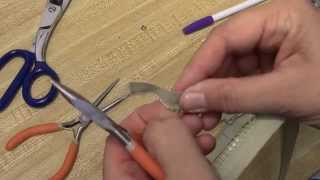 Shortening a Molded Tooth Jacket Zipper [upl. by Bethany423]