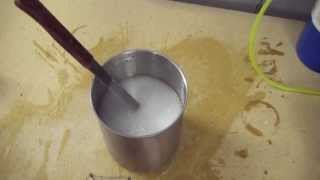 Homemade sodium silicate water glass [upl. by Lasala]