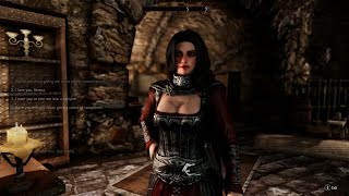 Skyrim  Serana Dialogue Addon  SDA MOD  Playthrough  120 The Pursuit [upl. by Assenat889]