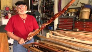 Mountain Man The Art Of Making Custom Walking Canes  Long Version [upl. by Bellamy]