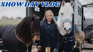 SHOW DAY VLOG  JUMPING WITH THE PONIES [upl. by Socin]