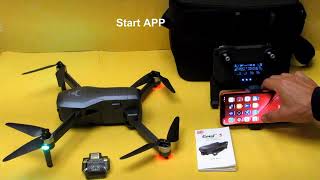 SG906MAX3 Obstacle Avoidance 4KVideo Long Range Drone – First Flight Review [upl. by Nnaeirual569]