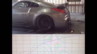 JMS Racing Twin Turbo VQ35HR Dyno [upl. by Ayital]